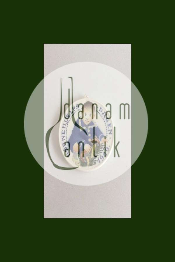 Aluminia Børnehjælps Platte 1929