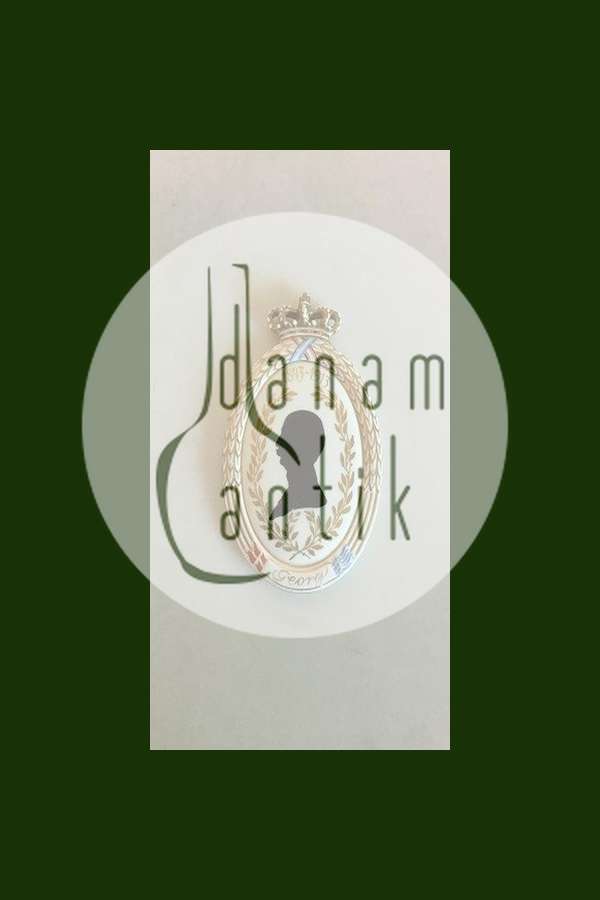 Royal Copenhagen Flora Danica Silhouette Platte Kong George of Grækenland No RC-S5