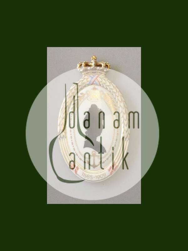 Royal Copenhagen Flora Danica Silhouette Platte Prinsesse Marie No RC-S3