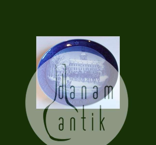 Royal Copenhagen RC Juleplatte 1992