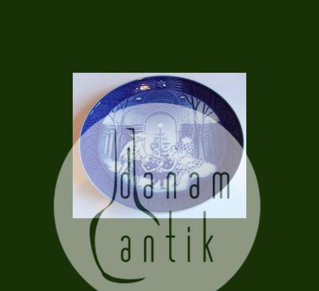 Royal Copenhagen Kgl Juleplatte 1990