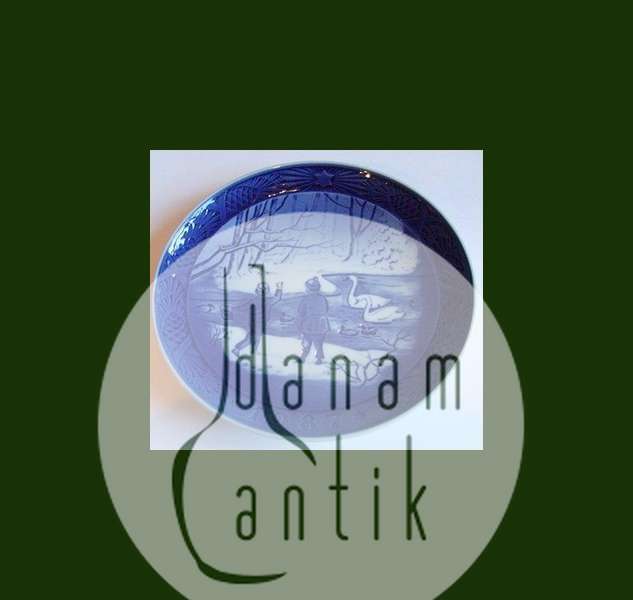 Royal Copenhagen Kgl Juleplatte 1987