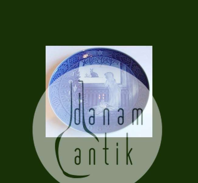 Royal Copenhagen Kgl Juleplatte 1982