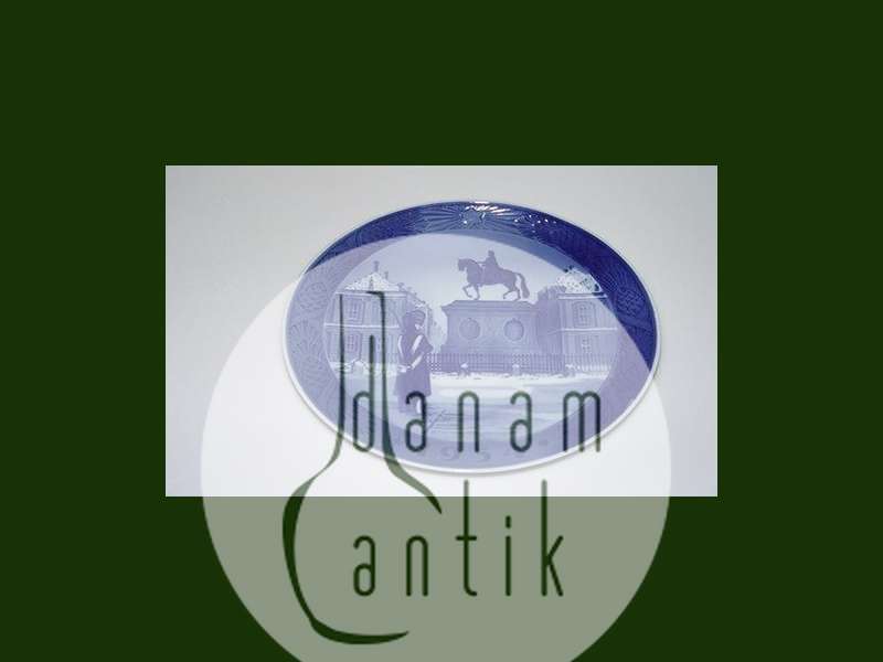 Royal Copenhagen Kgl Juleplatte 1954