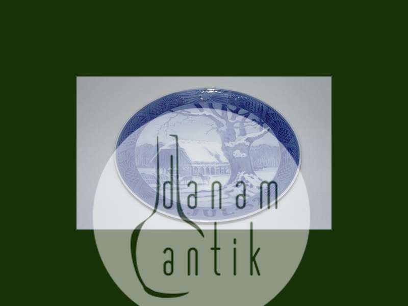 Royal Copenhagen Kgl Juleplatte 1952