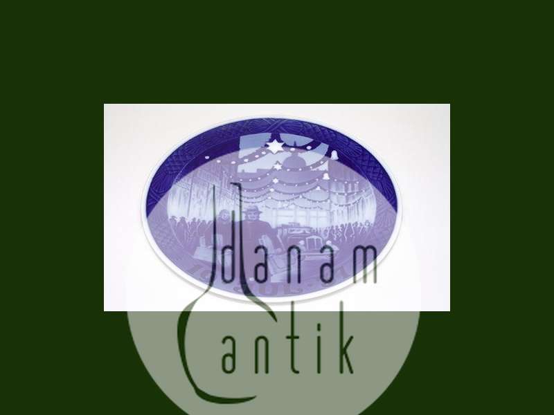 Royal Copenhagen Kgl Juleplatte 1937