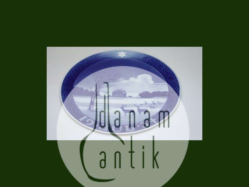 Royal Copenhagen Kgl Juleplatte 1934