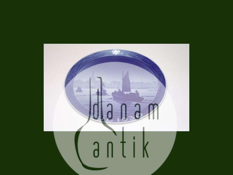 Royal Copenhagen Kgl Juleplatte 1930