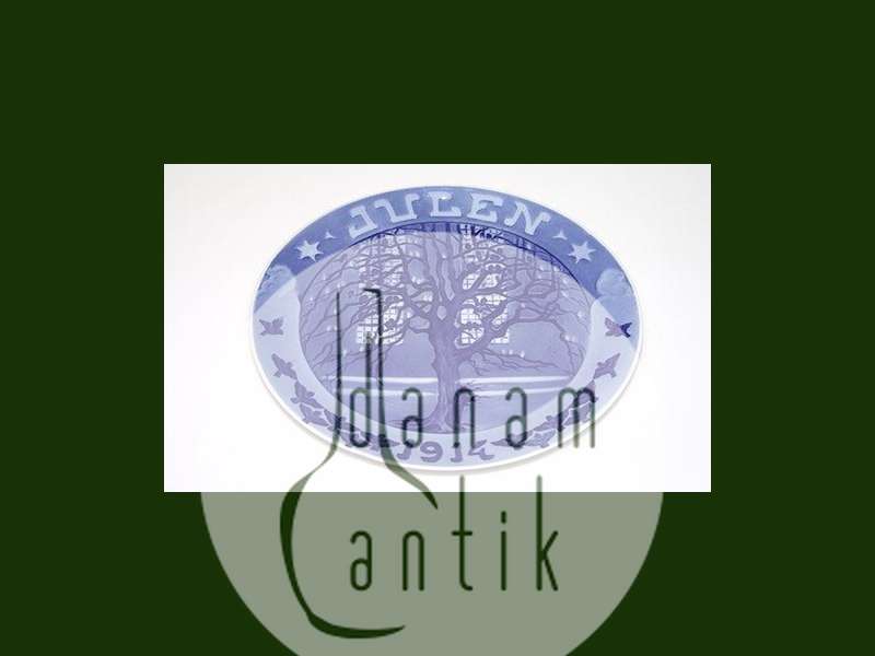 Royal Copenhagen Kgl. Juleplatte 1914