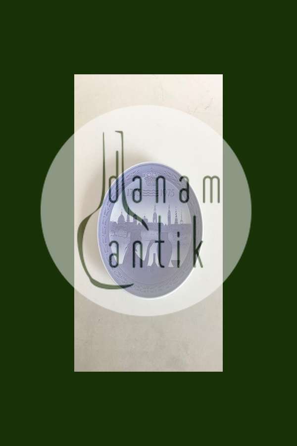 Royal Copenhagen Platte 200 års jubilæum. 1775 - 1975