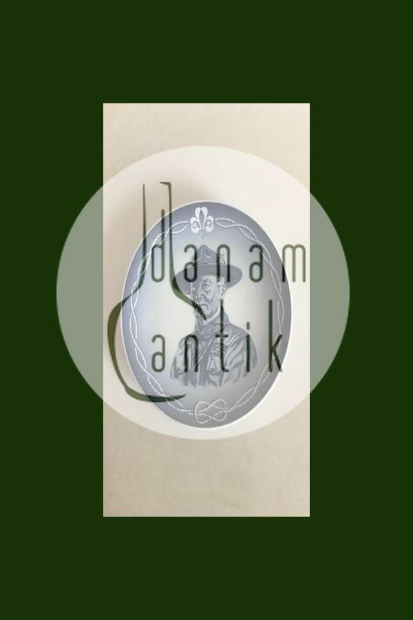 Royal Copenhagen Spejder Scout Platte fra 1978.