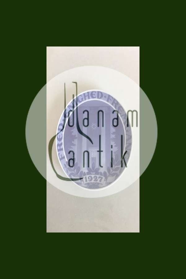 Royal Copenhagen Mindeplatte fra 1927 RC-CM261