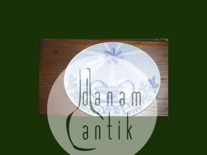 Royal Copenhagen Mindeplatte fra 1919 RC-CM190