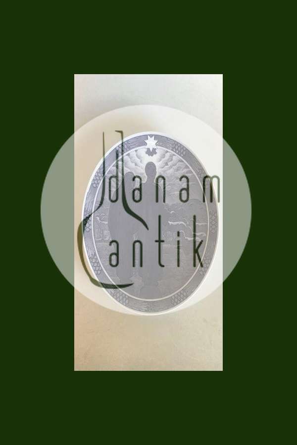 Royal Copenhagen Mindeplatte fra 1918 RC-CM178 Stor Juleplatte fra 1918