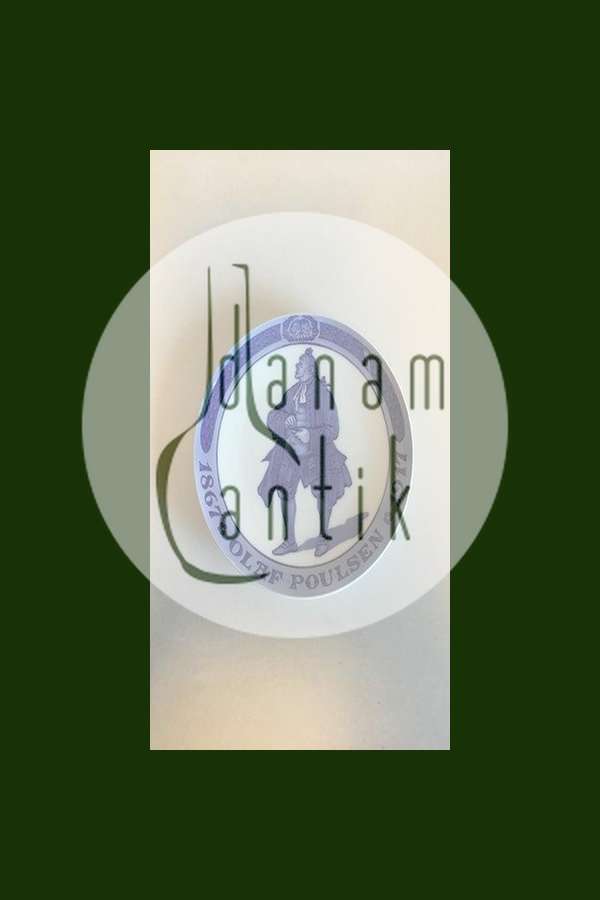 Royal Copenhagen Mindeplatte fra 1917 RC-CM170