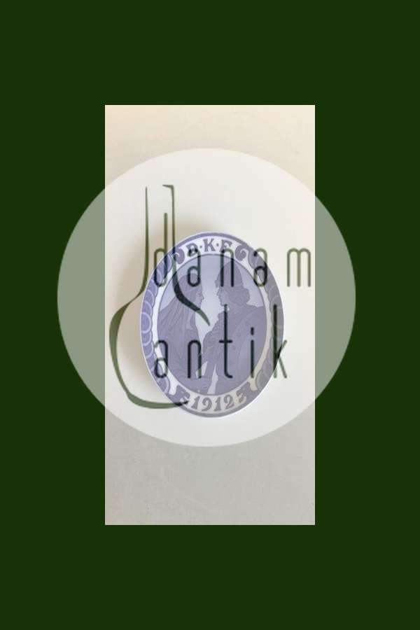 Royal Copenhagen Mindeplatte fra 1912 RC-CM136