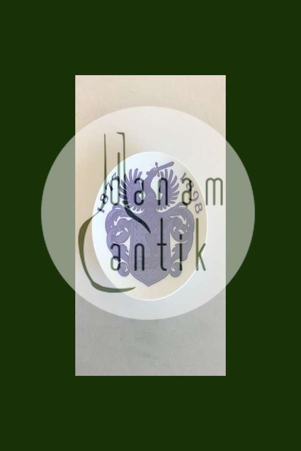 Royal Copenhagen Mindeplatte fra 1898 RC-CM23