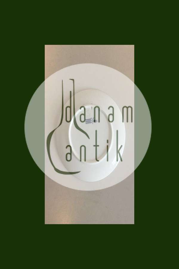 Royal Copenhagen Juleplatte fra 1938 med Tysk indskription "Weihnachten"