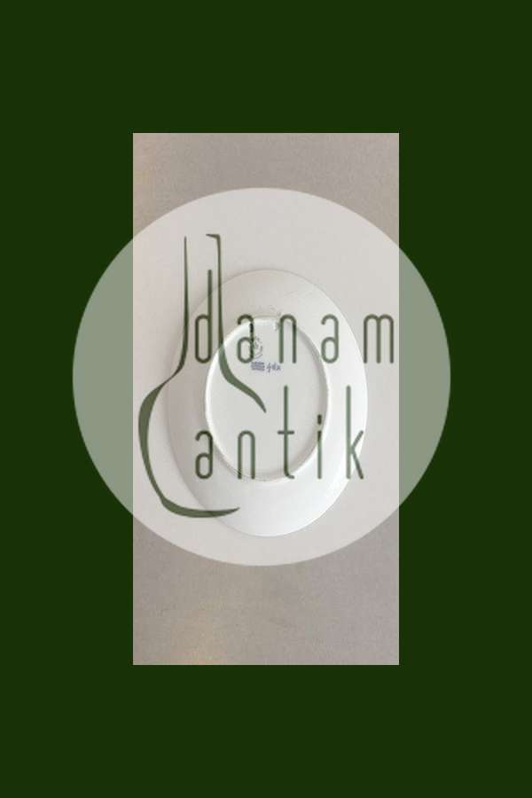 Royal Copenhagen Juleplatte fra 1937 med Fransk indskription "Noel"