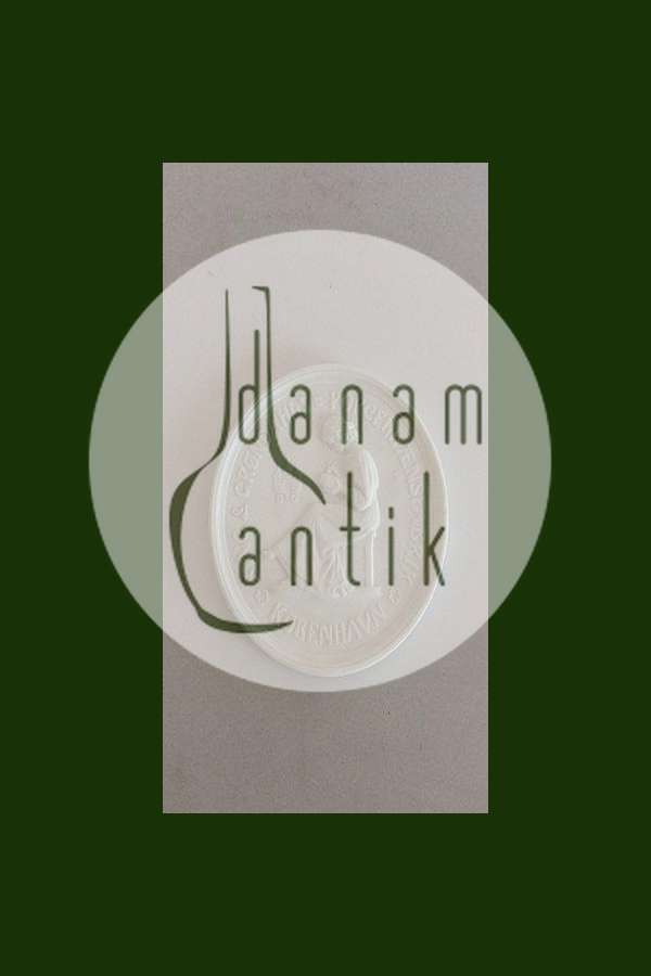 Bing & Grøndahl Forhandler skilt i Bisque.