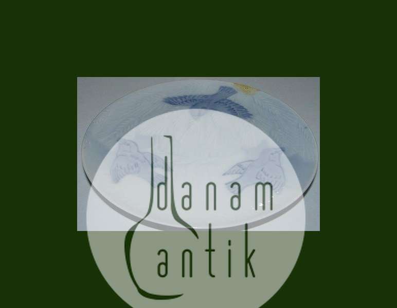 Bing & Grøndahl Juleplatte fra 1897