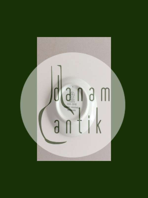 Royal Copenhagen 2010 Plaquette No 304 Vindmølle "Solvang"