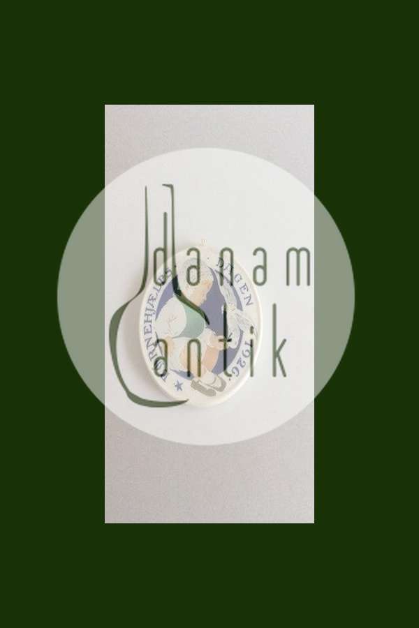 Aluminia Børnehjælps Platte 1926