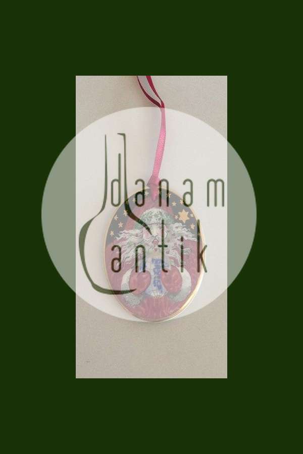 Bing og Grøndahl Santa Claus Ornament fra 2000