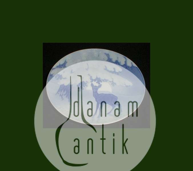 Bing & Grøndahl Juleplatte fra 1905