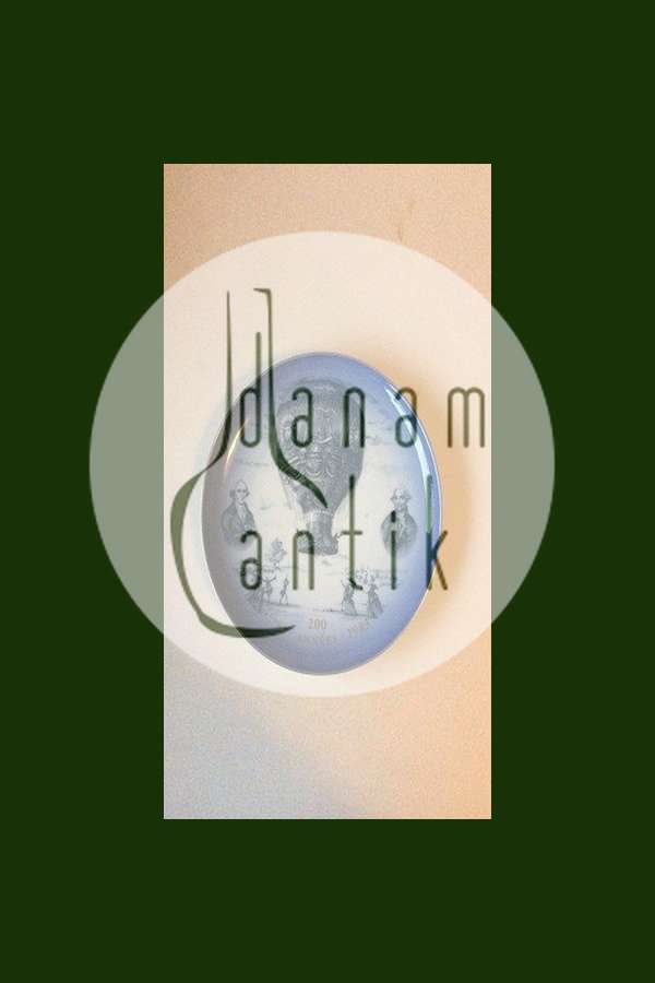 Bing & Grøndahl SAS The Montgolfier Brothers Plate