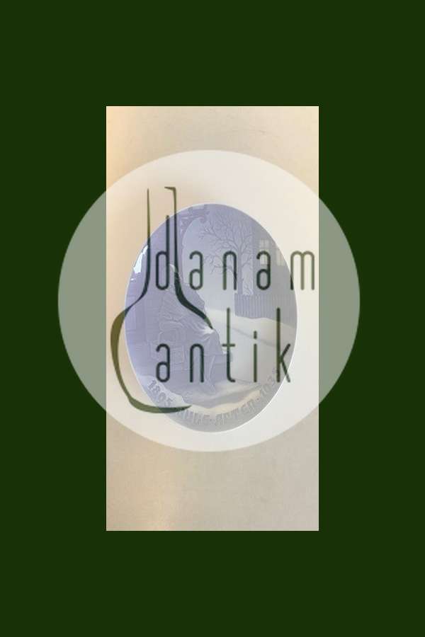 Bing & Grondahl Christmas Jubilee Plate from 1935 with 1907 motif