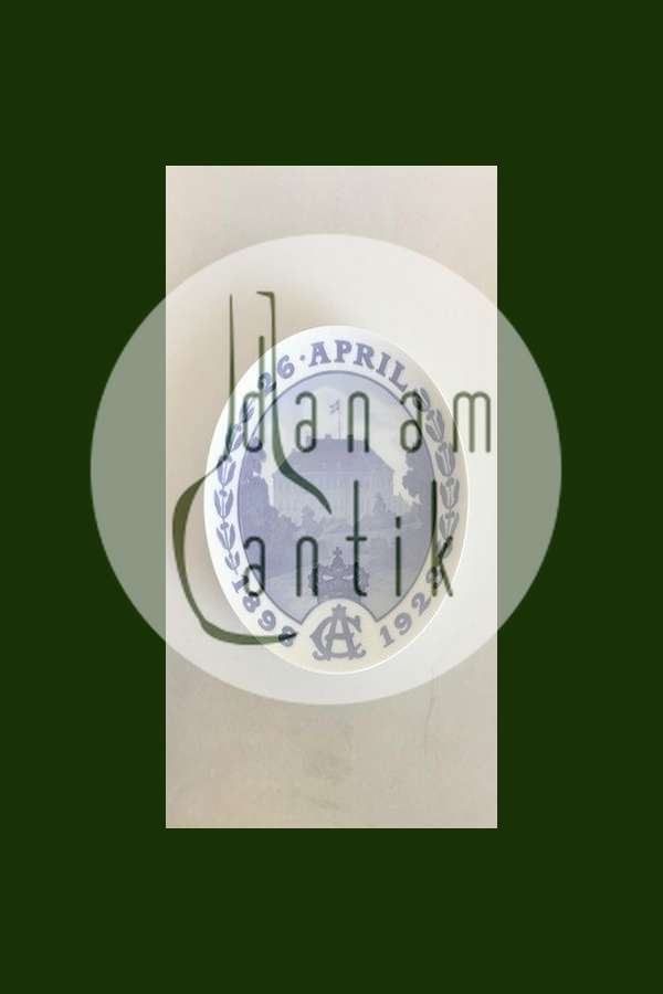 Bing & Grøndahl Mindeplatte fra 1923 BG-CM59