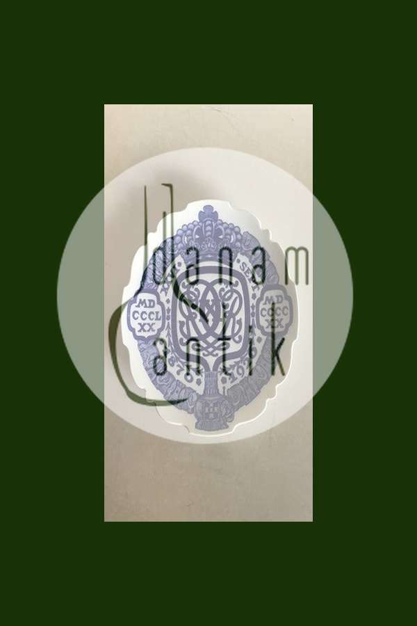 Bing og Grøndahl Mindeplatte fra 1920 BG-CM54