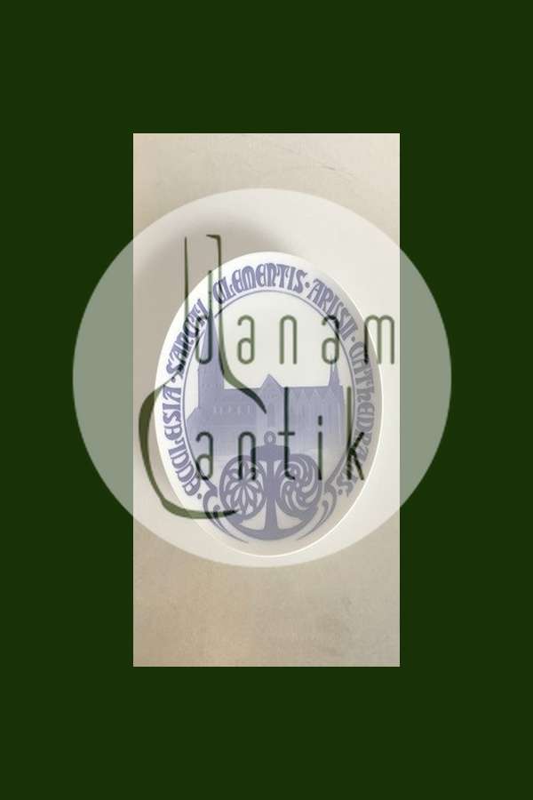 Bing & Grøndahl Mindeplatte fra 1907 BG-CM25