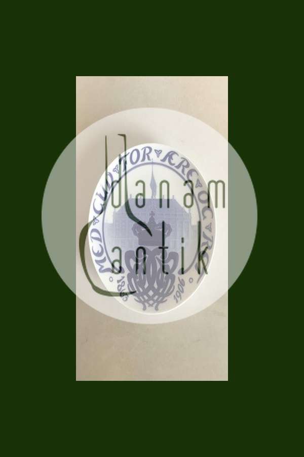 Bing og Grøndahl Mindeplatte fra 1906 BG-CM22