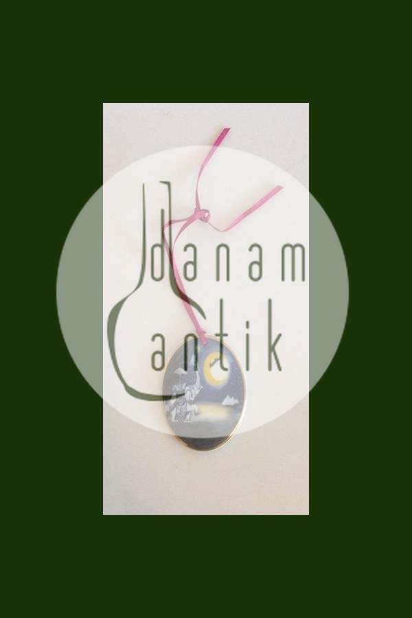 Bing og Grøndahl Santa Claus Ornament fra 1996