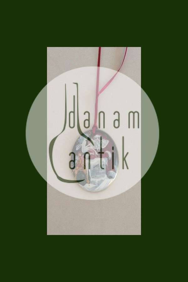 Bing og Grøndahl Santa Claus Ornament fra 1992