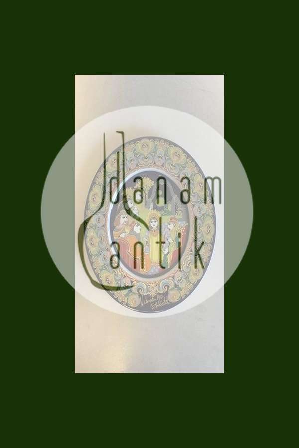 Bjørn Wiinblad Rosenthal Juleplatte fra 1981