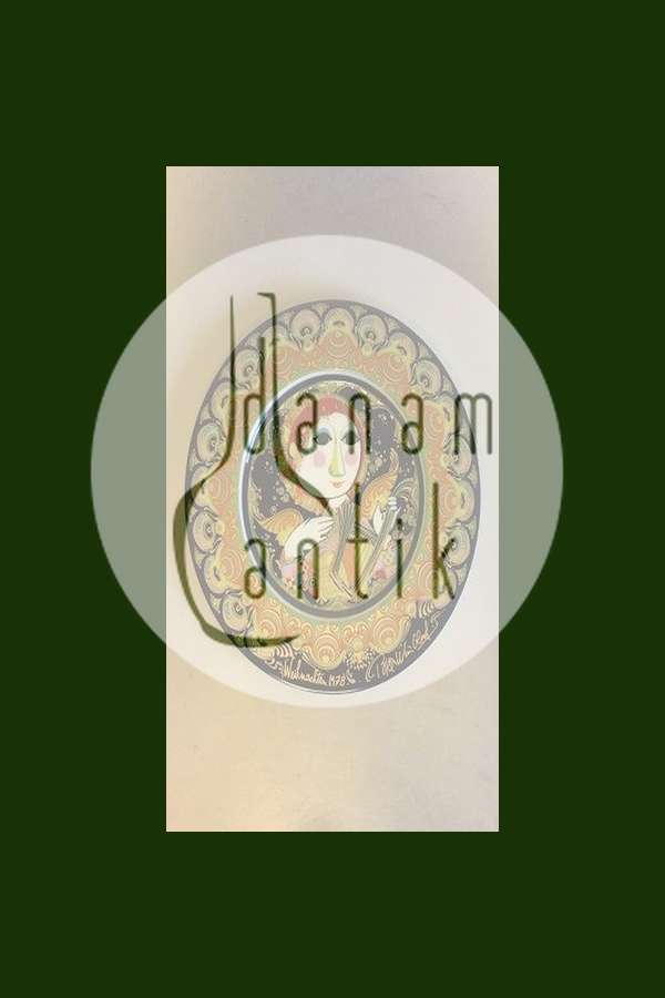 Bjørn Wiinblad Rosenthal Juleplatte fra 1978