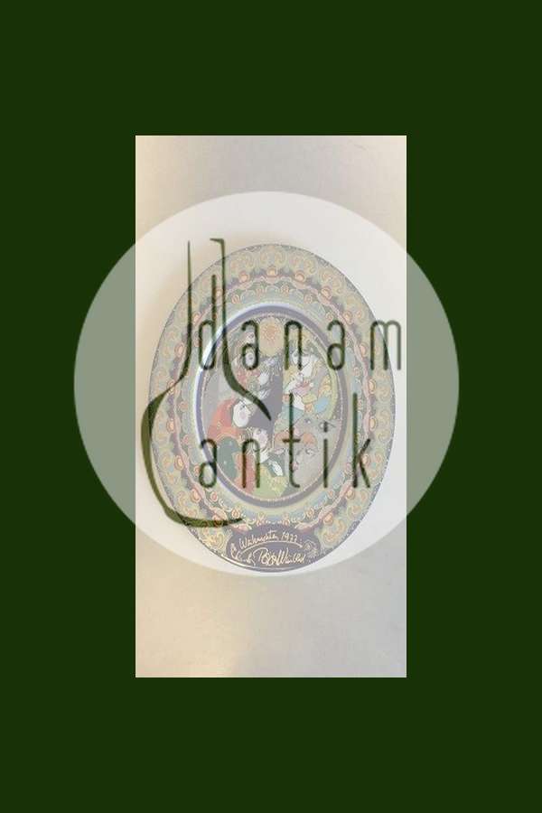 Bjørn Wiinblad Rosenthal Juleplatte fra 1977