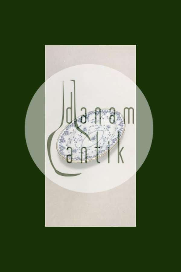 ビング＆グロンダール ディケンズ バタフライ＆ゴールドオーバルディッシュ