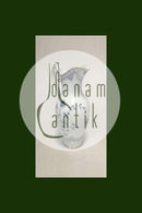 Bing og Grøndahl Dickens Sommerfugl med Guld Vandkande