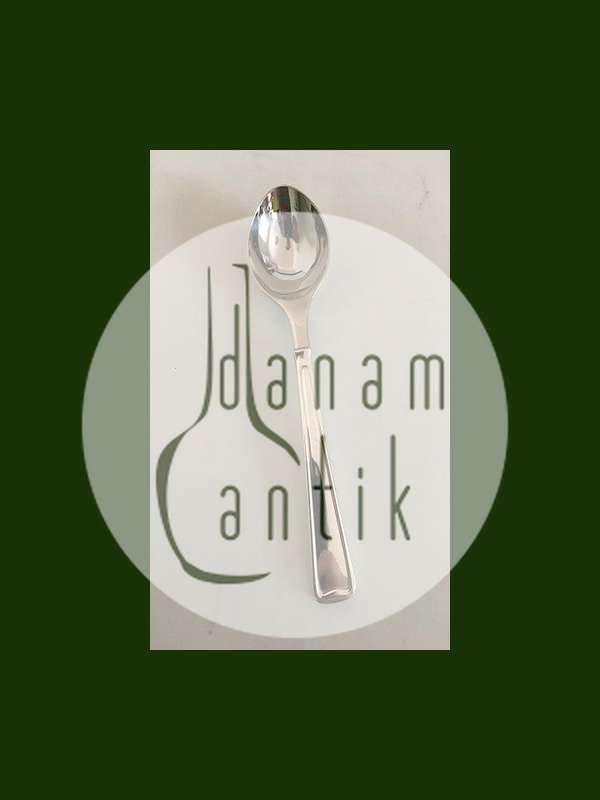 Georg Jensen Koppel Sterling Sølv Ske med Stålmontage