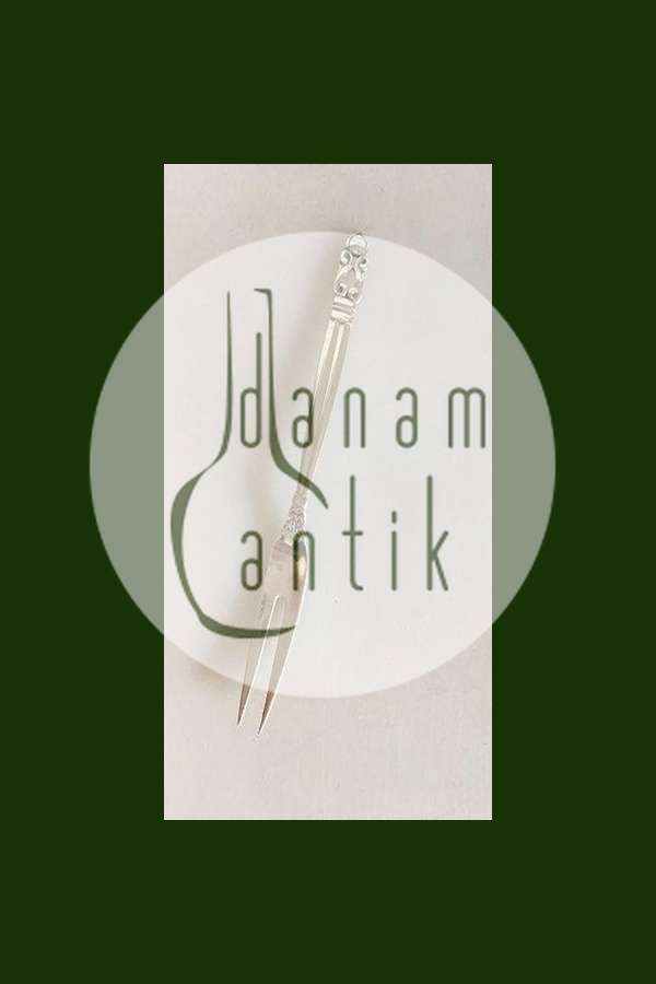 Georg Jensen Sterling Sølv Konge Citron Gaffel No 146