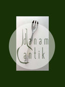 Georg Jensen Sterling Sølv Konge Serveringsgaffel (med ben) No 108B