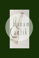 Georg Jensen Sterling Sølv 'Konge' Kagegaffel  No 043