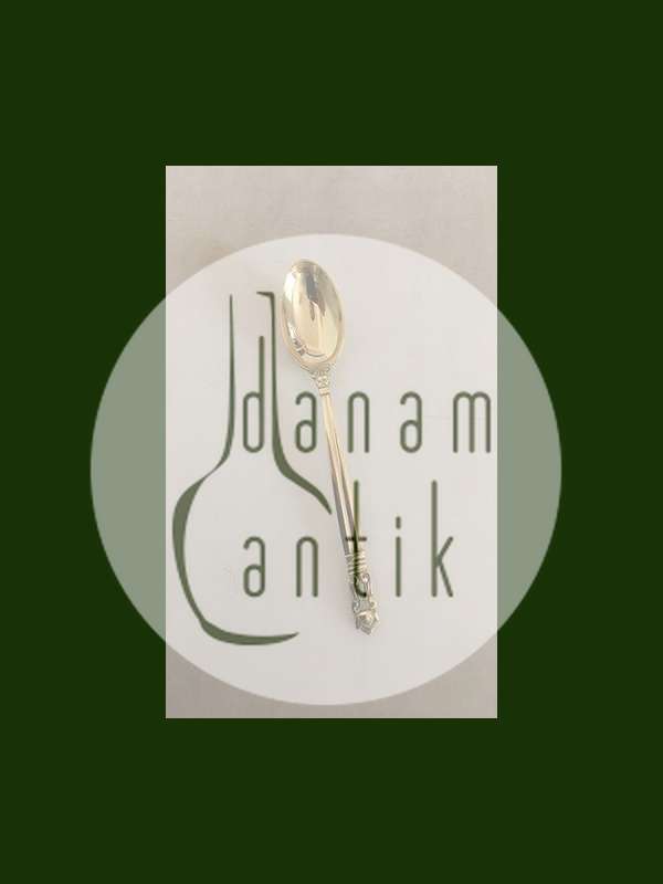 Georg Jensen Konge Forgyldt Sterling sølv Mokkaske No 035