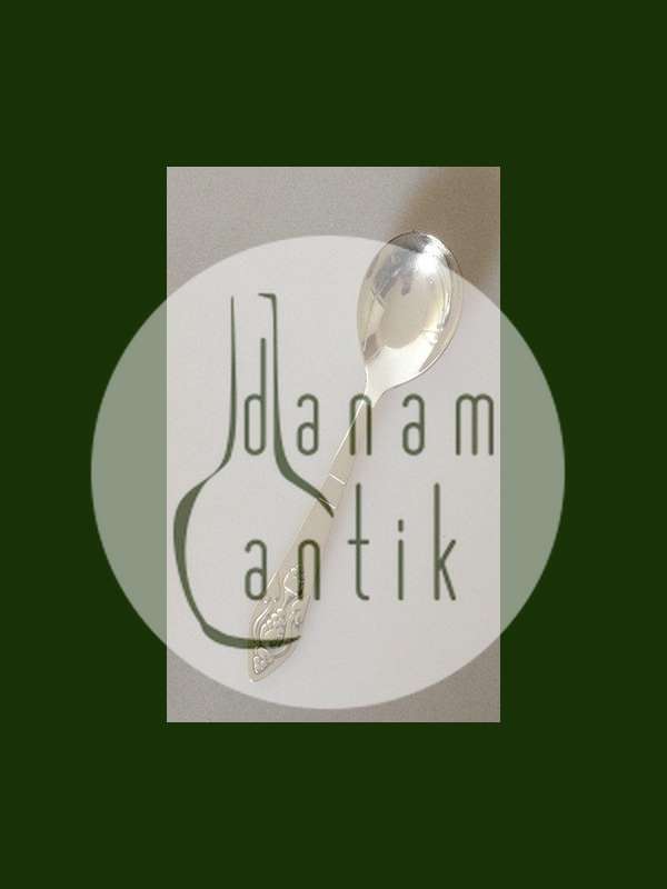 Georg Jensen Klokke Sølv Marmeladeske No 105A