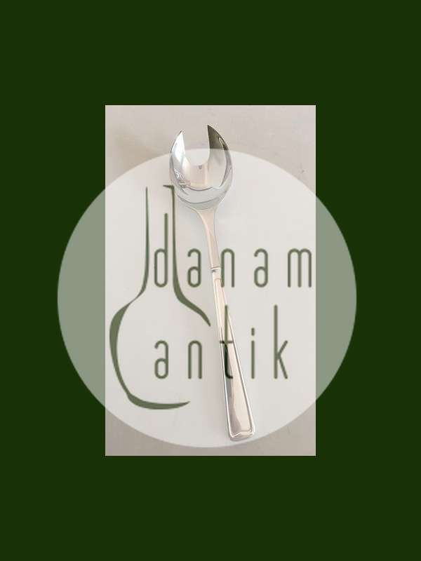 Georg Jensen Koppel Sterling Sølv Serveringsdel med Stålmontage