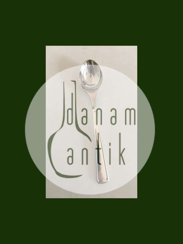 Georg Jensen Koppel Sterling Sølv Ske med Stålmontage